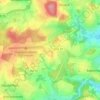Mapa topográfico Pirk, altitud, relieve