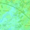 Mapa topográfico Hollwege, altitud, relieve