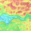 Mapa topográfico Summerau, altitud, relieve