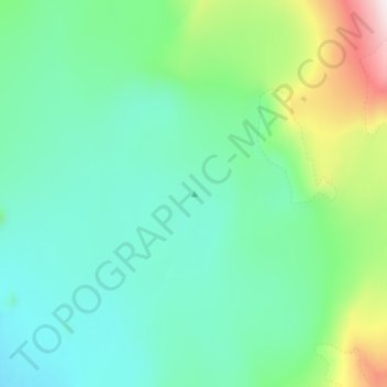 Mapa topográfico Princess Margaret Range, altitud, relieve