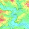 Mapa topográfico Kraisdorf, altitud, relieve