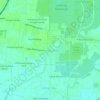 Mapa topográfico Pokok Sena, altitud, relieve