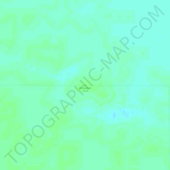 Mapa topográfico Divisadero, altitud, relieve