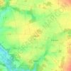 Mapa topográfico Grauen, altitud, relieve