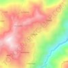 Mapa topográfico Pinquiray, altitud, relieve