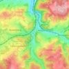 Mapa topográfico Timpen, altitud, relieve