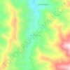 Mapa topográfico Alto Kimiriki, altitud, relieve