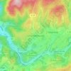 Mapa topográfico Schönholthausen, altitud, relieve
