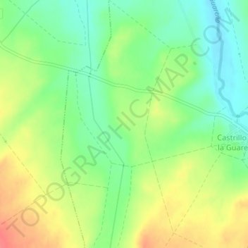 Mapa topográfico Roque, altitud, relieve