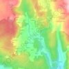 Mapa topográfico San Vicenzo, altitud, relieve