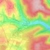 Mapa topográfico Premich, altitud, relieve