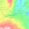 Mapa topográfico El Tambo, altitud, relieve