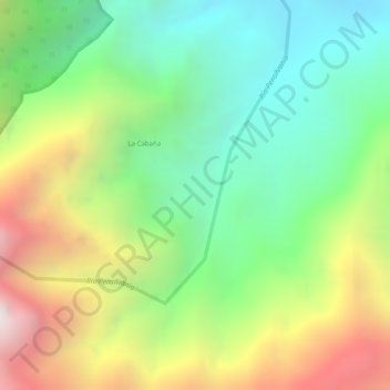 Mapa topográfico Berlin, altitud, relieve