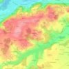 Mapa topográfico Loipl, altitud, relieve