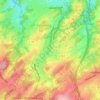 Mapa topográfico Obersprockhövel, altitud, relieve
