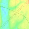 Mapa topográfico Caramujo, altitud, relieve