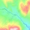 Mapa topográfico Iscamayu, altitud, relieve