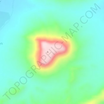 Mapa topográfico Verona Italia, altitud, relieve