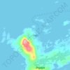 Mapa topográfico Ingøy, altitud, relieve