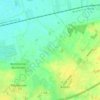 Mapa topográfico Bornmoor, altitud, relieve