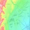Mapa topográfico Saquisilí, altitud, relieve