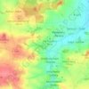 Mapa topográfico Weidlitz, altitud, relieve