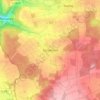 Mapa topográfico Sonderriet, altitud, relieve