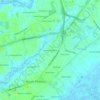 Mapa topográfico Hickory Shadows, altitud, relieve
