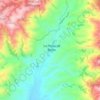 Mapa topográfico lavanderia, altitud, relieve