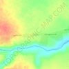 Mapa topográfico Golandim, altitud, relieve