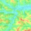 Mapa topográfico Flaring, altitud, relieve