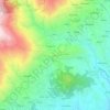 Mapa topográfico Favaro, altitud, relieve