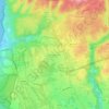 Mapa topográfico Aldeia de Juso, altitud, relieve