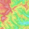 Mapa topográfico Oberholzklau, altitud, relieve