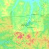 Mapa topográfico Bandar Tun Abdul Razak, altitud, relieve