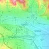 Mapa topográfico ASENTAMIENTO PUENTE OTERO, altitud, relieve