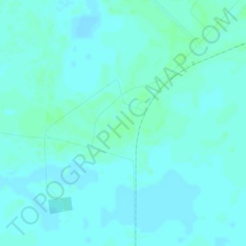 Mapa topográfico La Loma, altitud, relieve