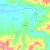 Mapa topográfico Averias, altitud, relieve