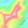 Mapa topográfico French Mountain, altitud, relieve