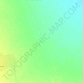 Mapa topográfico Achi, altitud, relieve