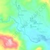 Mapa topográfico Muyuna, altitud, relieve