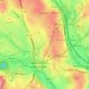 Mapa topográfico Hempstalls, altitud, relieve