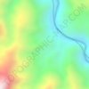 Mapa topográfico Putumayo, altitud, relieve
