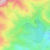 Mapa topográfico Chuspiri, altitud, relieve