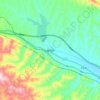 Mapa topográfico 重阳镇, altitud, relieve