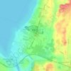 Mapa topográfico Staffalo, altitud, relieve