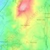 Mapa topográfico Harriseahead, altitud, relieve