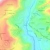 Mapa topográfico La Playa, altitud, relieve