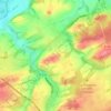 Mapa topográfico Drüpplingsen, altitud, relieve