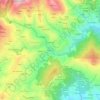Mapa topográfico Pianezze, altitud, relieve